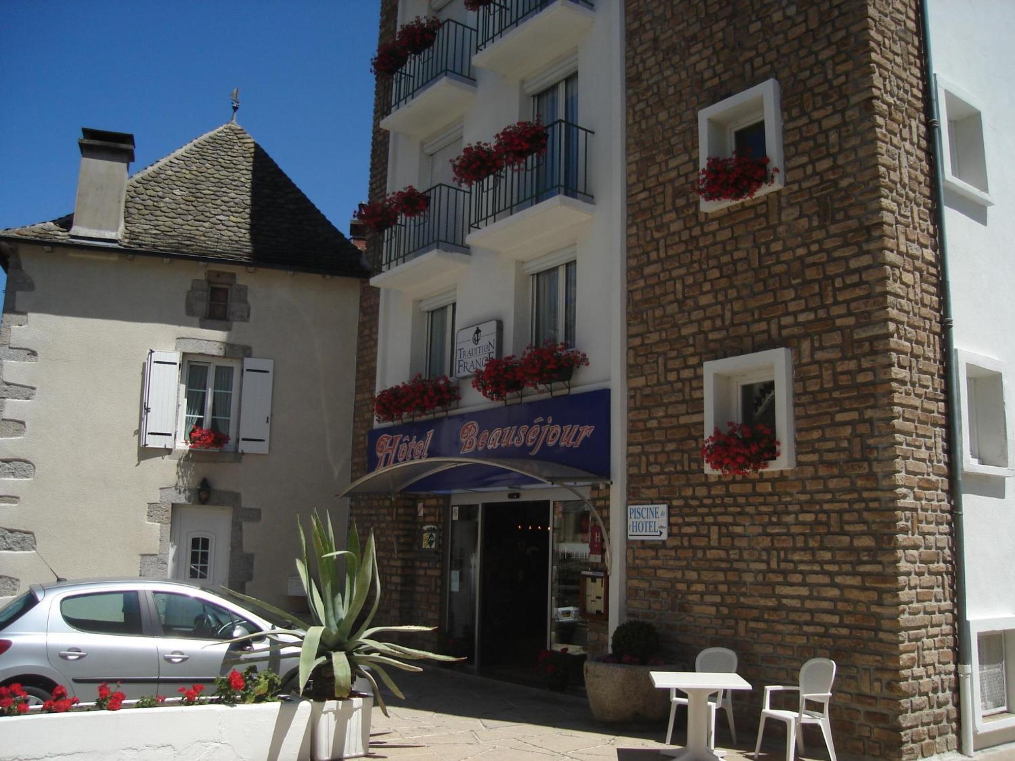 Hotel Beausejour Chaudes-Aigues Kültér fotó