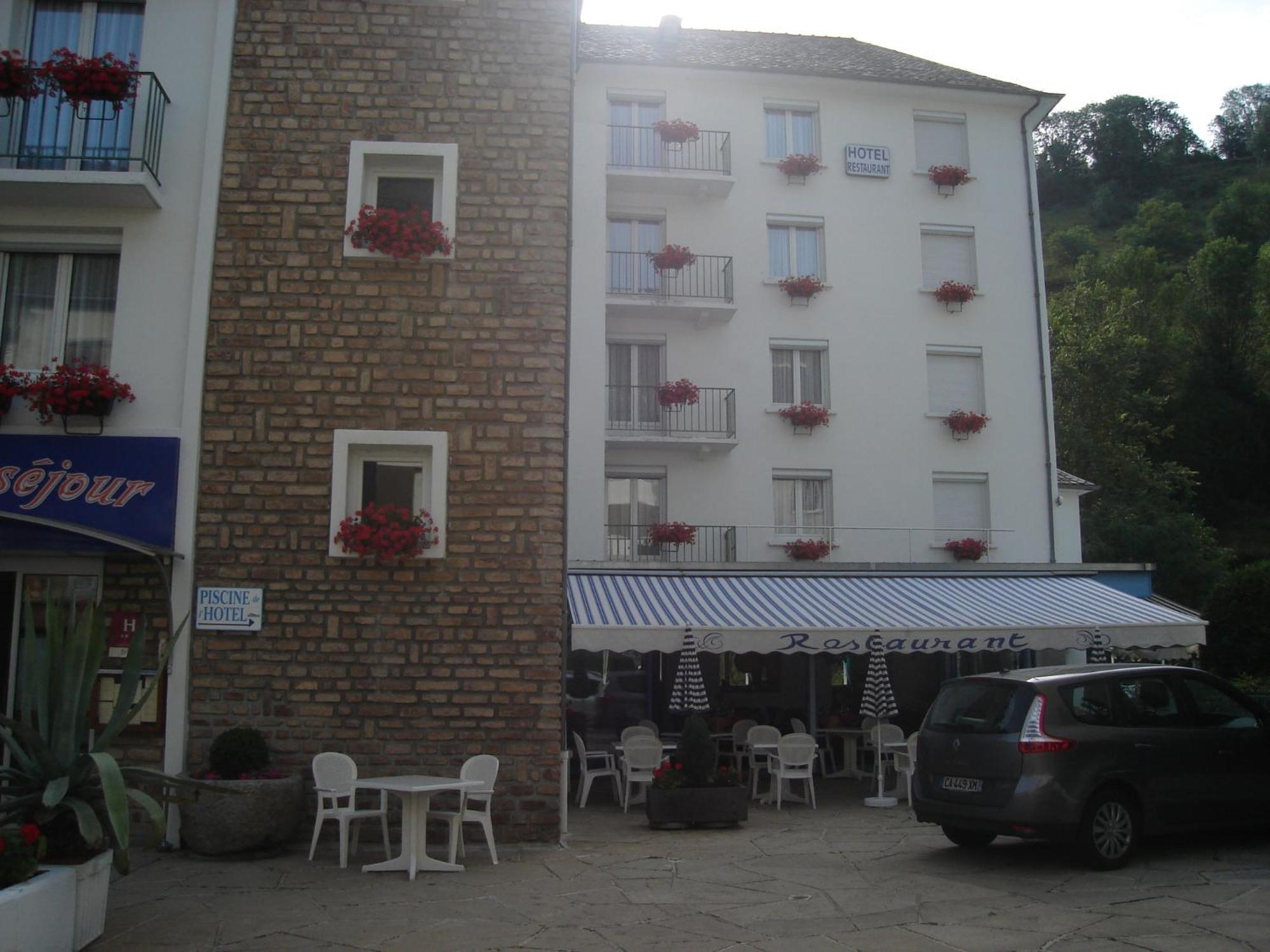 Hotel Beausejour Chaudes-Aigues Kültér fotó